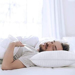 Utopia Bedding 1 All Season Queen Comforter Duvet Insert with 2 Pack Queen Bed Pillows for Sleeping