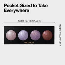Load image into Gallery viewer, Crème Eyeshadow Palette by Revlon, Illuminance Eye Makeup with Crease- Resistant Ingredients, Creamy Pigmented in Blendable Matte &amp; Shimmer Finishes, 710 Not Just Nudes, 0.12 Oz
