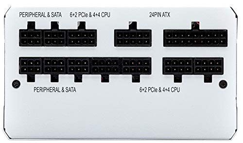 Load image into Gallery viewer, Corsair RMX White Series (2018), RM850x, 850 Watt, 80+ Gold Certified, Fully Modular Power Supply - White, 80 PLUS Gold (CP-9020188-NA)