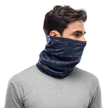 Load image into Gallery viewer, BUFF Standard Lightweight Merino Wool Multifunctional Headwear and Face Mask, Denim Multi, One Size

