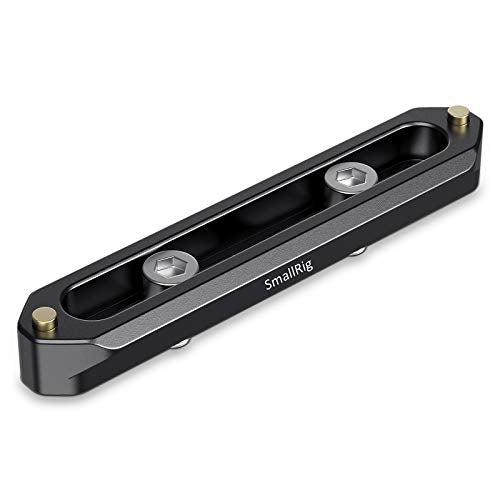 SMALLRIG Quick Release Safety Rail NATO Rail 10cm Long, Black- 1134