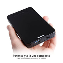 Load image into Gallery viewer, SABRENT 2.5-Inch SATA to USB 3.0 Tool-Free External Hard Drive Enclosure [Optimized for SSD, Support UASP SATA III] Black (EC-UASP)
