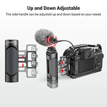 Load image into Gallery viewer, SMALLRIG Mini Side Handle Handgrip with Dual 1/4&quot;-20 Screw Mount for Mirrorless Digital Camera DSLR Camera Small Camera Cage Built-in Wrench, Up and Down Adjustable - 2916
