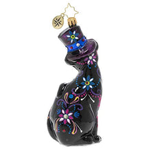 Load image into Gallery viewer, Christopher Radko Hand-Crafted European Glass Christmas Ornament, A Spirited Feline
