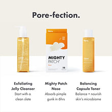 Load image into Gallery viewer, Mighty Patch Nose from Hero Cosmetics - XL Hydrocolloid Patches for Nose Pores, Pimples, Zits and Oil - Dermatologist-Approved Overnight Pore Strips to Absorb Acne Nose Gunk (10 count)
