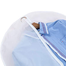 Load image into Gallery viewer, allhom dust proof garment bags - set of 6 pcs 40 inch hanging clothing storage bags and cedar balls,for jacket, shirt, sweater, suit
