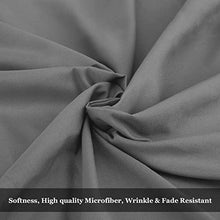 Load image into Gallery viewer, BYSURE Hotel Luxury Bed Sheets Set 6 Piece(Queen, Grey) - Super Soft 1800 Thread Count 100% Microfiber Sheets with Deep Pockets, Wrinkle &amp; Fade Resistant
