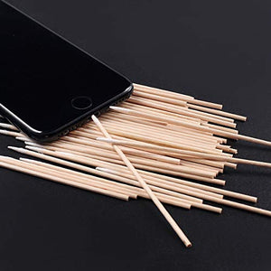 Fenshine 400 Count Microblading Cotton Swab, Cotton Swabs Pointed Tip, Cotton Swabs Wood Sticks, Cotton Tipped Applicator, Tattoo Permanent Supplies, Makeup Cosmetic Applicator Sticks (400PCS)