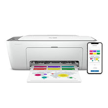 Load image into Gallery viewer, HP DeskJet 2755 Wireless All-in-One Printer, Mobile Print, Scan &amp; Copy, HP Instant Ink Ready, Works with Alexa (3XV17A)
