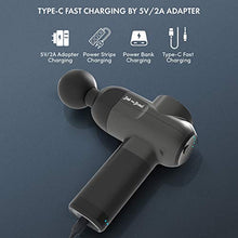 Load image into Gallery viewer, Massage Gun, Bob and Brad Deep Tissue Percussion Massager Gun, Muscle Massager with 5 Speeds and 5 Heads, Handheld Massager for Home Gym Office Workout Recovery Pain Soreness Relief

