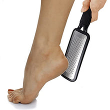 Load image into Gallery viewer, Colossal Pedicure Rasp Foot File, Professional Foot Care Pedicure Stainless Steel File to Removes Hard Skin, Can Be Used On Both Dry and Wet Feet
