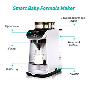 BabyEXO Baby Formula Milk Maker Formula Dispenser Automatic Electric Formula Mixer Warmer Smart Milking Machine for Baby - Easily Make Bottle with Automatic Powder Blending