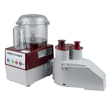 Load image into Gallery viewer, Robot Coupe R2N CLR Continuous Feed Combination Food Processor with 3-Quart Clear Polycarbonate Bowl, 1-HP, 120-Volts
