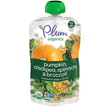 Load image into Gallery viewer, Plum Organics Hearty Veggie, Organic Baby Food, Variety Pack, 3.5 Ounce Pouch (Pack of 18)
