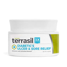 Load image into Gallery viewer, Diabetic Ulcer Cream &amp; Sore Relief Treatment - Natural Healing of Diabetic Ulcers with 3X Action for Soothing Relief by Terrasil - 44gm Jar
