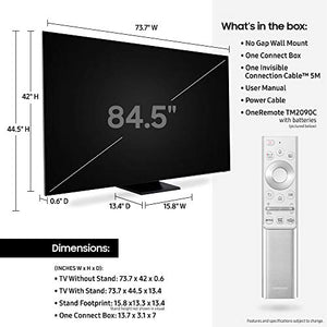 SAMSUNG 85-inch Class QLED Q950T Series - Real 8K Resolution Direct Full Array 32X Quantum HDR 32X Smart TV with Alexa Built-in (QN85Q950TSFXZA, 2020 Model)