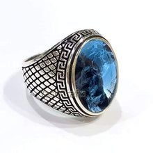 Load image into Gallery viewer, Natural Pietersite Jasper Gemstone Mens Ring, 925 Silver Ring, Designer Ring, Women's Ring, Pietersite Men Ring, Husband Gift Ring, Valentine Gift Jewelry, Unisex Jewelry, Pietersite Gemstone,
