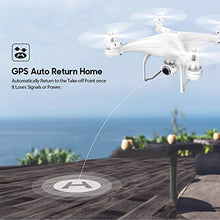 Load image into Gallery viewer, Potensic T25 GPS Drone, FPV RC Drone with Camera 1080P HD WiFi Live Video, Auto Return Home, Altitude Hold, Follow Me, 2 Batteries and Carrying Case
