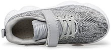Load image into Gallery viewer, MURDESOT Kids Shoes Toddler Boys Girls Athletic Running Sports Strap Sneakers for Toddler/Little Kid/Big Kid 13.5 Grey

