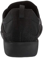 Load image into Gallery viewer, Clarks Women&#39;s CloudSteppers Sillian Paz Slip-On Loafer, Black Synthetic Nubuck, 8 M US
