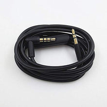 Load image into Gallery viewer, Replacement Audio Cable Cord Wire,Compatible with Beats Headphones Studio Solo Pro Detox Wireless Mixr Executive Pill with in Line Mic and Control (Black)
