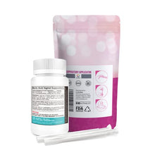 Load image into Gallery viewer, NutraBlast Boric Acid Vaginal Suppositories 800mg Complex w/FOS Prebiotic Enhancer &amp; Aloe Vera w/Vaginal Applicator, 30 Suppositories &amp; 15 Applicators - pH Balance, Feminine Care - Made in USA
