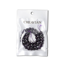 Load image into Gallery viewer, CHEAVIAN 45PCS 8mm Natural Amethyst Gemstone Round Loose Beads Crystal Energy Stone Healing Power for Jewelry Making 1 Strand 15&quot;
