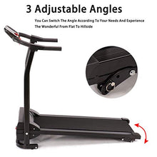 Load image into Gallery viewer, UNBRUVO Electric Folding Treadmill with Incline LCD Display, Fitness Motorized Running Jogging Machine 265 LBS Load-Bearing,Perfect for Home Exercise,Fast and Easy Assembly
