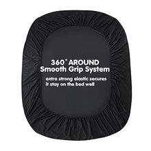 Load image into Gallery viewer, AKK Ultra Soft Brushed Microfiber Sheet Set 14" Deep Pocket, Queen 4 Piece Hypoallergenic Sheets Black, Wrinkle Free Durable
