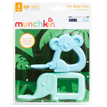 Load image into Gallery viewer, Munchkin The Baby Toon Silicone Teether Spoon, 2 Pack, Elephant/Koala (As Seen On Shark Tank)
