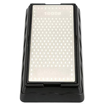 Load image into Gallery viewer, Sharpening Stone Two Sides Grit Kitchen Sharpening Tool Double Sides Stones Knife Non-Slip Case Lapping Stone
