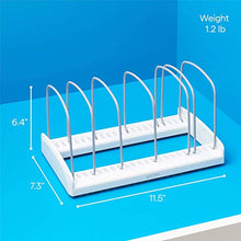 Load image into Gallery viewer, YouCopia Bakeware Storemore Adjustable Rack, Standard, White

