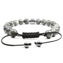 Load image into Gallery viewer, Iridescent Spectrolite Bracelet - Handcrafted Natural Gemstone Jewelry for Men &amp; Women
