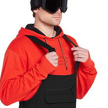 Load image into Gallery viewer, Volcom Men's Roan Bib Overall Snowboard Pant, black, Large
