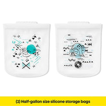 Load image into Gallery viewer, Pyrex Reusable Platinum Grade Silicone Food Storage Bag, Disney Star Wars
