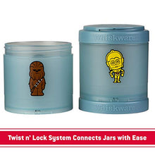 Load image into Gallery viewer, Whiskware Star Wars Stackable Snack Pack, 1 Count (Pack of 1), Ewok &amp; Yoda

