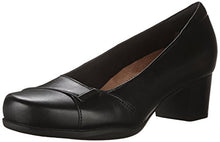 Load image into Gallery viewer, Clarks Women's Rosalyn Belle, Black Leather, 11 D - Wide
