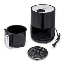 Load image into Gallery viewer, Magic Chef Airfryer Digital 1.6 Quart Compact Snack Sized Easy to Use Air Fryer, Dishwasher Safe Non Stick Basket, MCAF16DB, Black

