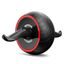 Load image into Gallery viewer, Abs Fitness Training Ab Roller Abdominal Exercise Home Gym Equipment Automatic Rebound Wheel Workout Resistance Sports Accessories,Bend Handle
