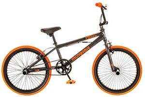 Mongoose 2019 20" Outerlimit BMX Bike, Dark Grey/Orange