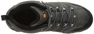 Merrell Women's Moab 2 Mid Waterproof Hiking Boot, Granite, 8.5 M US