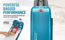 Load image into Gallery viewer, Hoover WindTunnel T-Series Tempo Bagged Upright Vacuum Cleaner with HEPA Media Filter, UH30301, Blue

