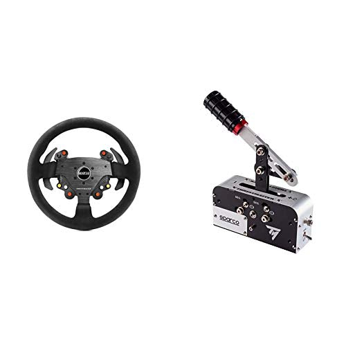 Thrustmaster Sparco Rally Wheel & TSSH Sequential Shifter & Handbreak Bundle