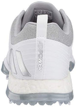 Load image into Gallery viewer, adidas Women's Adipower 4ORGED Golf Shoe, FTWR White/Silver Metallic/Clear Onix, 9 M US
