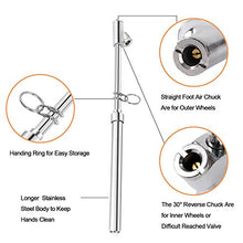 Load image into Gallery viewer, GODESON Dual Head Tire Pressure Gauge ,Heavy Duty Pen Tire Gauge Range 10-150PSI; 1-10kg/cm2,Dual Head Truck Air Pressure Gauge (Pack of 2)
