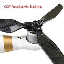 Load image into Gallery viewer, O&#39;woda Foldable Carbon Fiber Tri-Blades Propellers Low-Noise Quick Release CW &amp; CCW Props for DJI Phantom 3 Standard/Professional/Advance / 3SE Drone Accessories
