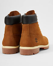 Load image into Gallery viewer, Timberland Men's 6 inch Premium Waterproof Boot, Rust Nubuck, 9.5

