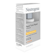 Load image into Gallery viewer, Neutrogena Rapid Tone Repair Face Moisturizer with Retinol SA, Vitamin C, Hyaluronic Acid and SPF 30 Sunscreen, Tone-Evening &amp; Brightening Retinol Facial Moisturizer Cream, 1 fl. oz
