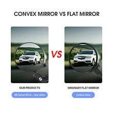 Load image into Gallery viewer, Mempedont bike mirror, bicycle riding rearview mirror, HD safety rearview mirror, convex mirror with adjustable handlebar installation, suitable for mountain road bikes
