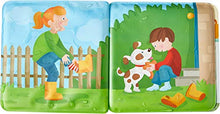 Load image into Gallery viewer, HABA Paul &amp; Pia - Magic Bath Book - Wipe with Warm Water and the "Muddy" Pages Come Clean
